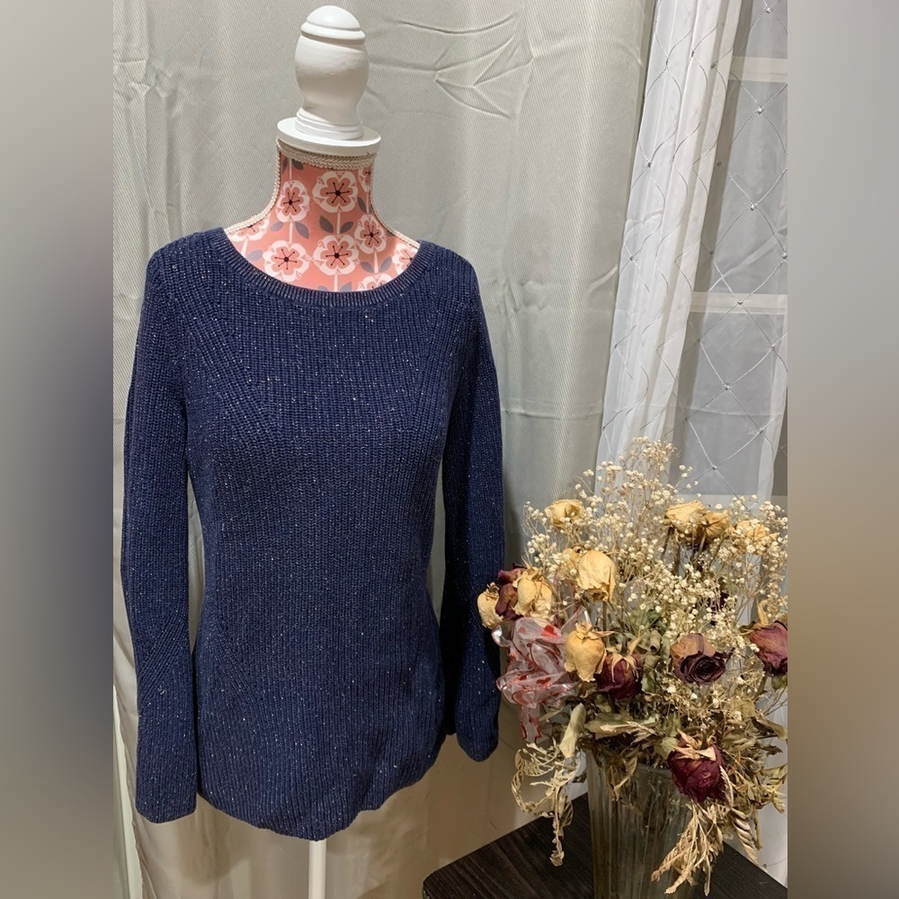 tommy Hilfiger Crew Neck Knit Sweater - Picture 1 of 5